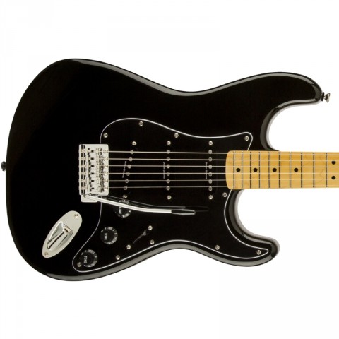 Fender Squier Vintage Modified '70s Stratocaster, Maple Fingerboard - Black
